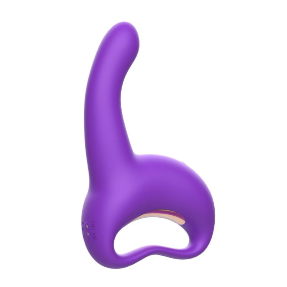 Фиолетовый вибратор для G-стимуляции Фиолетовый вибратор для G-стимуляции
