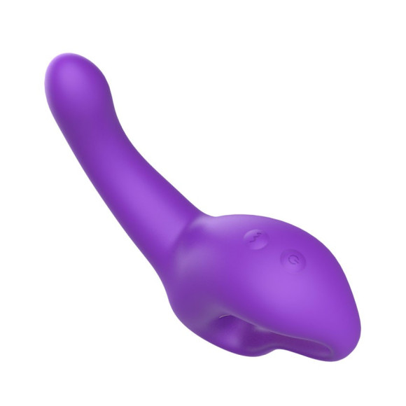 Фиолетовый вибратор для G-стимуляции Фиолетовый вибратор для G-стимуляции