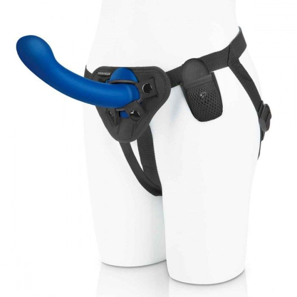 Синяя насадка Remote Control P-Spot G-Spot с черными трусиками - 20 см. Синяя насадка Remote Control P-Spot G-Spot с черными трусиками - 20 см.