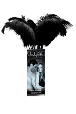 Набор из 12 черных стеков с пером Plumes Набор из 12 черных стеков с пером Plumes