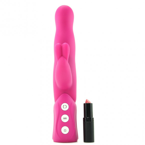 Розовый хай-тек вибромассажер iVibe Select iRabbit - 26 см. Розовый хай-тек вибромассажер iVibe Select iRabbit - 26 см.