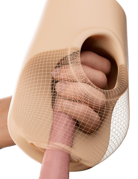 Телесный мастурбатор-вагина Pussy Pounder Squeeze Stroker Телесный мастурбатор-вагина Pussy Pounder Squeeze Stroker