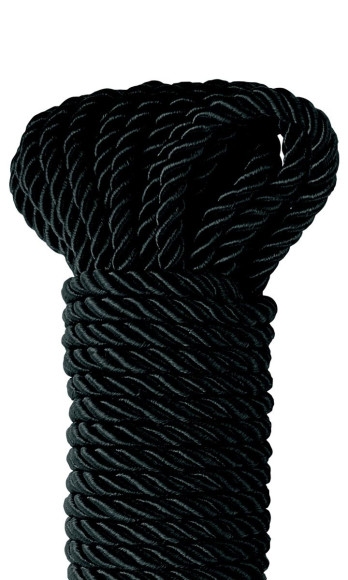 Черная веревка для фиксации Deluxe Silky Rope - 9,75 м. Черная веревка для фиксации Deluxe Silky Rope - 9,75 м.