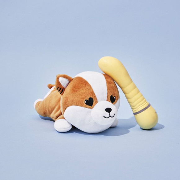 Желтый вибратор G-точки Shibae Toys - 17,5 см. Желтый вибратор G-точки Shibae Toys - 17,5 см.