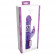 Фиолетовый вибратор RABBIT LOVERS BREED WILL - 24,5 см.