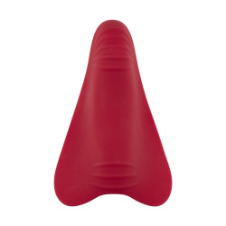 Малиновая силиконовая вибровкладка в трусики Малиновая силиконовая вибровкладка в трусики