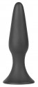 Чёрная анальная пробка Silky Buttplug Big Black - 16 см. Чёрная анальная пробка Silky Buttplug Big Black - 16 см.