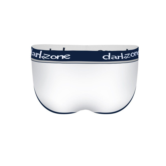 Белые мужские трусы-брифы с вырезом Белые мужские трусы-брифы с вырезом