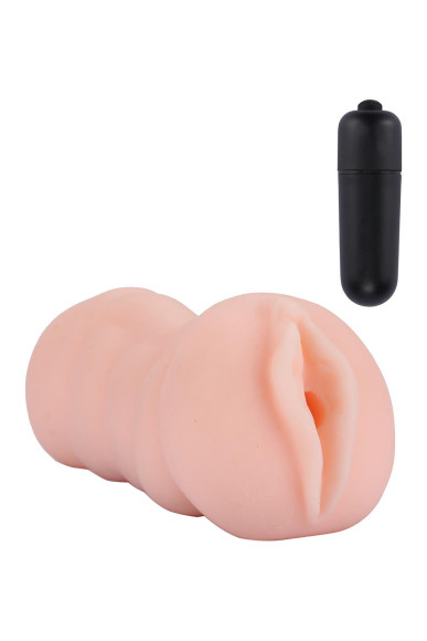 Телесный мастурбатор-вагина Tracey Vibrating Vagina Stroker Телесный мастурбатор-вагина Tracey Vibrating Vagina Stroker