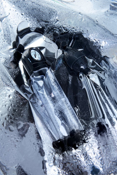 Прозрачная механическая помпа Roald с манометром Прозрачная механическая помпа Roald с манометром