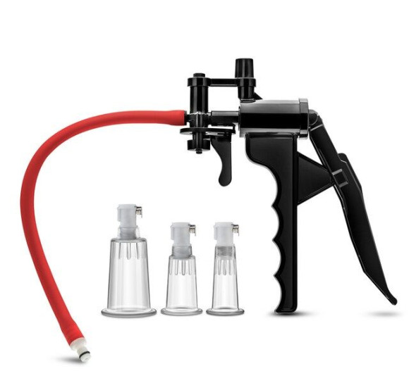 Набор помп для клитора и сосков Clitoris Pleasure and Enhancement System Набор помп для клитора и сосков Clitoris Pleasure and Enhancement System