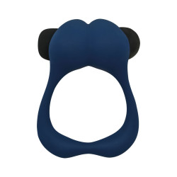 Синее эрекционное виброкольцо Nutty Синее эрекционное виброкольцо Nutty