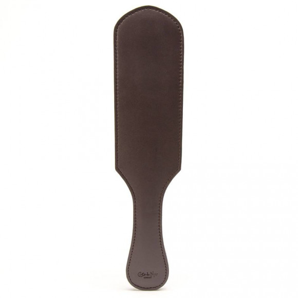 Коричневая кожаная шлепалка - 36 см. Коричневая кожаная шлепалка - 36 см.