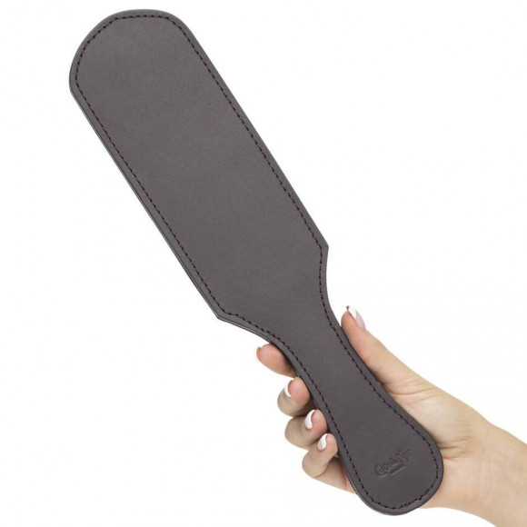 Коричневая кожаная шлепалка - 36 см. Коричневая кожаная шлепалка - 36 см.