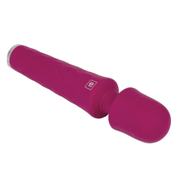 Бордовый вибромассажер Luna - 21,4 см. Бордовый вибромассажер Luna - 21,4 см.