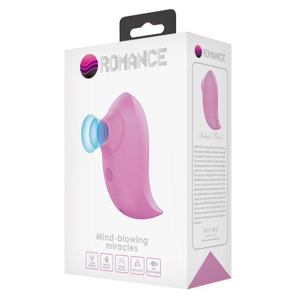 Розовый стимулятор клитора Inhale Bird Розовый стимулятор клитора Inhale Bird