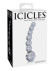 Прозрачный стеклянный стимулятор Icicles №66 - 12 см. Прозрачный стеклянный стимулятор Icicles №66 - 12 см.