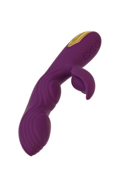 Фиолетовый вибратор-кролик Octar - 24,5 см. Фиолетовый вибратор-кролик Octar - 24,5 см.