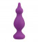 Фиолетовая фигурная пробка AMUSE PURPLE M - 11,5 см. Фиолетовая фигурная пробка AMUSE PURPLE M - 11,5 см.