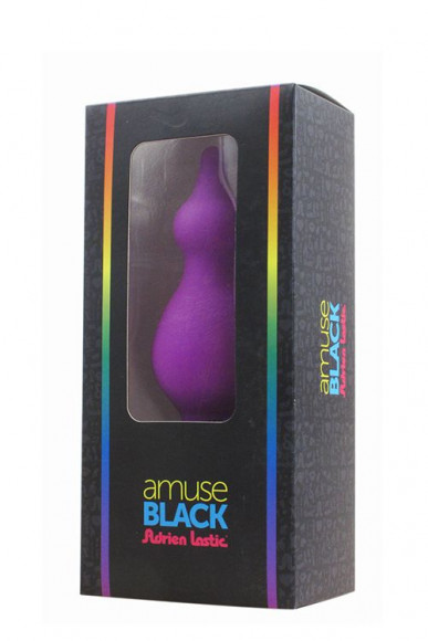 Фиолетовая фигурная пробка AMUSE PURPLE M - 11,5 см. Фиолетовая фигурная пробка AMUSE PURPLE M - 11,5 см.