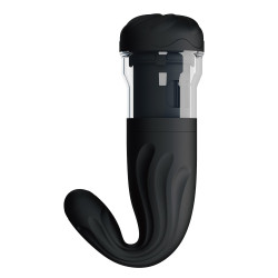 Перезаряжаемый мега-мастурбатор Breton с ротацией и возвратно-поступательным движением 