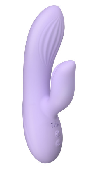 Сиреневый вибратор-кролик Hippo - 17 см. Сиреневый вибратор-кролик Hippo - 17 см.