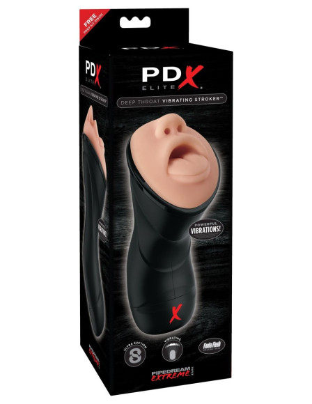 Мастурбатор-ротик Deep Throat Vibrating Stroker Мастурбатор-ротик Deep Throat Vibrating Stroker