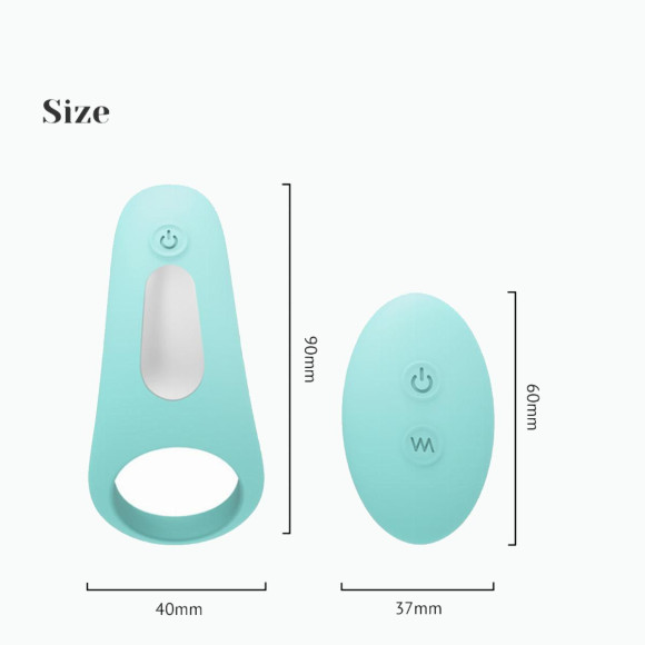 Кольцо на пенис с вибрацией и дистанционном управлении Vibrating Cock Ring Кольцо на пенис с вибрацией и дистанционном управлении Vibrating Cock Ring