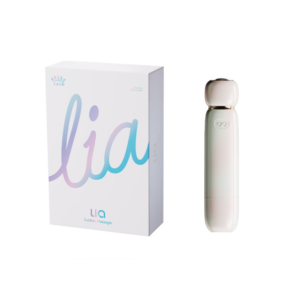 Бежевый вакуумный стимулятор клитора Lia Бежевый вакуумный стимулятор клитора Lia