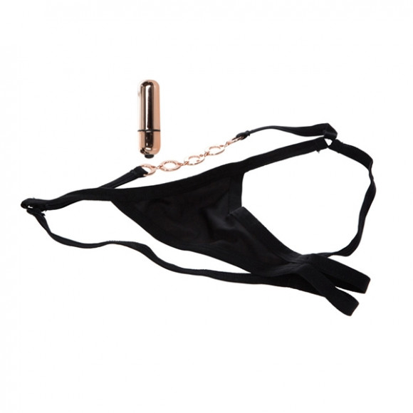 Трусики с вибрацией Crotchless Panty Трусики с вибрацией Crotchless Panty