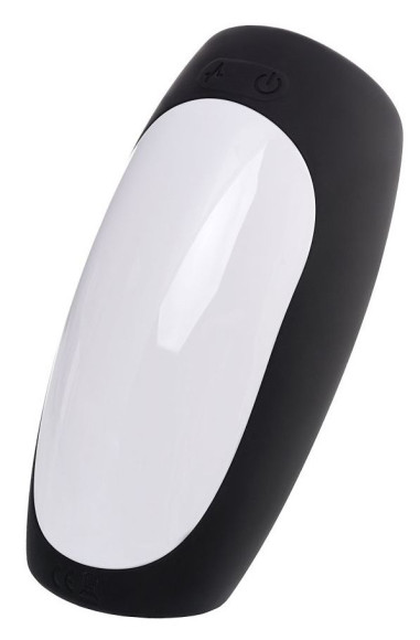 Черно-белый перезаряжаемый мастурбатор Erotist Hailstorm Черно-белый перезаряжаемый мастурбатор Erotist Hailstorm