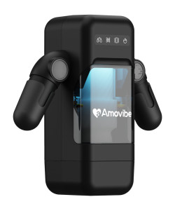 Черный инновационный робот-мастурбатор Game Cup Черный инновационный робот-мастурбатор Game Cup