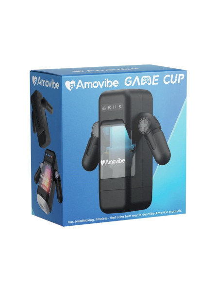 Черный инновационный робот-мастурбатор Game Cup Черный инновационный робот-мастурбатор Game Cup