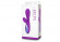 Фиолетовый вибромассажер Excite 6x Rabbit Style со стимуляцией клитора - 17,8 см. Фиолетовый вибромассажер Excite 6x Rabbit Style со стимуляцией клитора - 17,8 см.