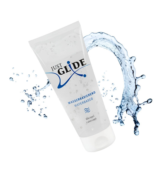Смазка на водной основе Just Glide Waterbased - 200 мл. Смазка на водной основе Just Glide Waterbased - 200 мл.