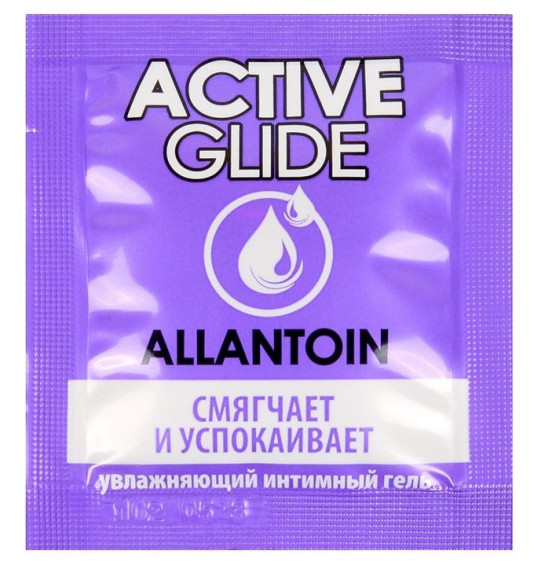 Лубрикант на водной основе Active Glide с аллантоином - 3 гр. Лубрикант на водной основе Active Glide с аллантоином - 3 гр.