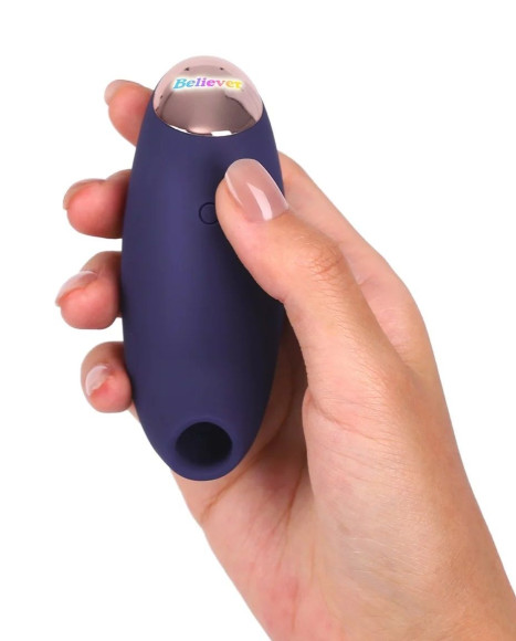 Темно-синий вакуум-волновой стимулятор Believer Темно-синий вакуум-волновой стимулятор Believer