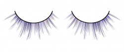 Чёрные накладные ресницы Deluxe с фиолетовым колором Чёрные накладные ресницы Deluxe с фиолетовым колором