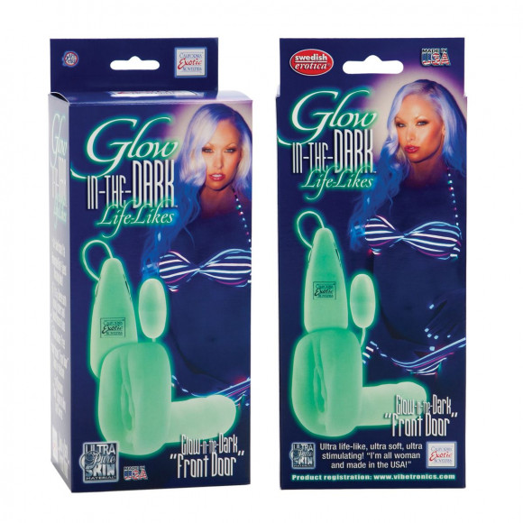 Люминесцентная вагина с виброэлементом Люминесцентная вагина с виброэлементом