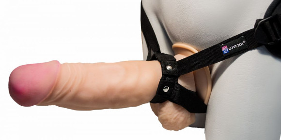 Поясной супергигант на присоске - 24,5 см. Поясной супергигант на присоске - 24,5 см.