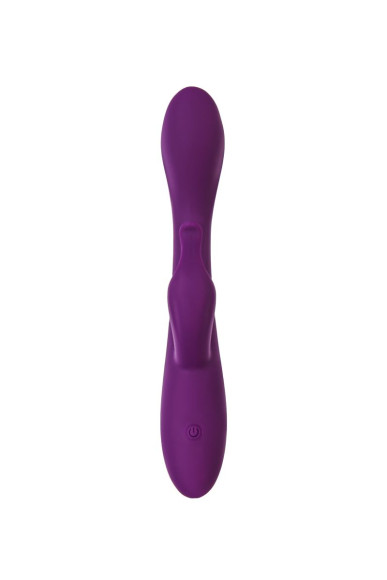 Фиолетовый вибратор-кролик G-Spotter - 19,5 см. Фиолетовый вибратор-кролик G-Spotter - 19,5 см.