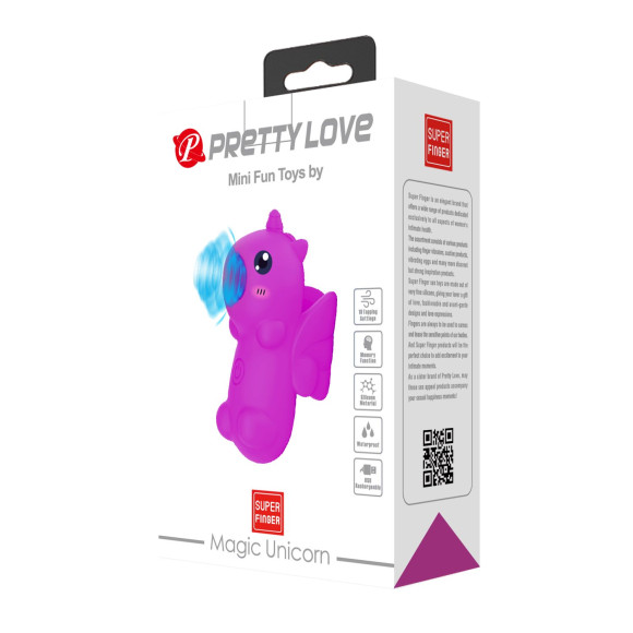 Лиловый стимулятор клитора Magic Unicorn Лиловый стимулятор клитора Magic Unicorn