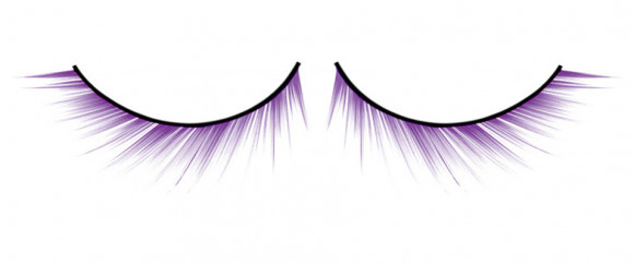 Асимметричные фиолетовые ресницы Deluxe Асимметричные фиолетовые ресницы Deluxe