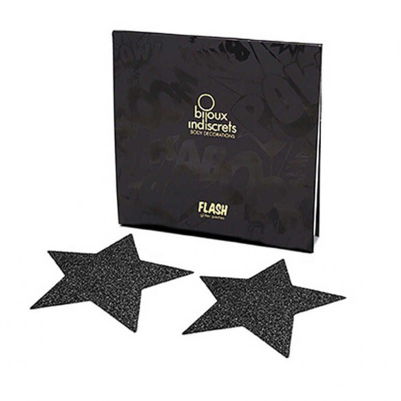 Черные пэстисы-звезды FLASH STAR PASTIES Черные пэстисы-звезды FLASH STAR PASTIES