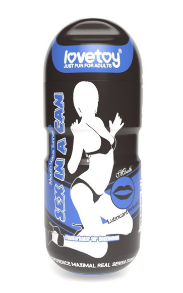 Мастурбатор-ротик с вибрацией Sex In A Can Mouth Lotus Tunnel Мастурбатор-ротик с вибрацией Sex In A Can Mouth Lotus Tunnel