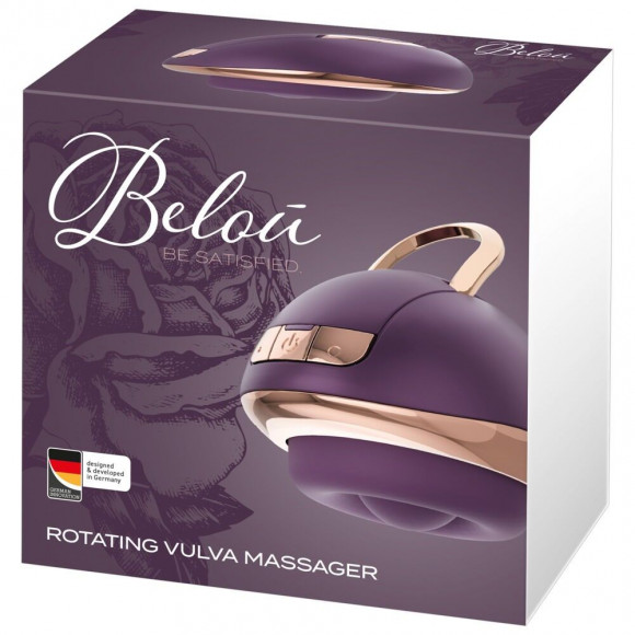 Фиолетовый вращающийся массажёр для вульвы Rotating Vulva Massager Фиолетовый вращающийся массажёр для вульвы Rotating Vulva Massager