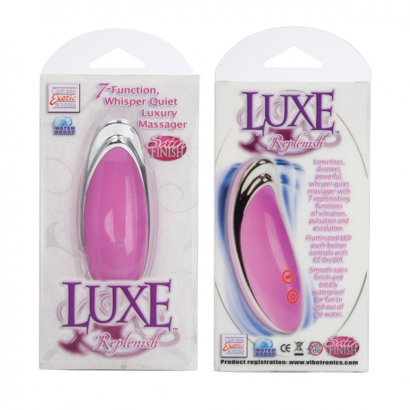 Изогнутый розовый вибростимулятор Luxe Изогнутый розовый вибростимулятор Luxe