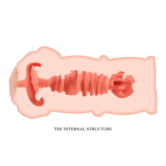 Мастурбатор-вагина Lillian с рельефным тоннелем Мастурбатор-вагина Lillian с рельефным тоннелем