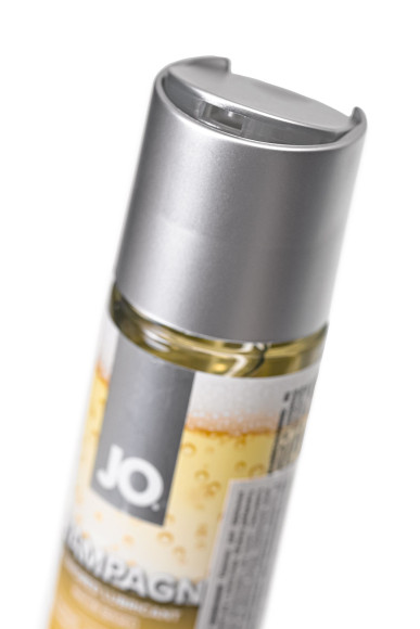 Лубрикант на водной основе JO H2O Champagne Flavored Lubricant с ароматом шампанского - 60 мл.