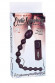 Анальная цепочка Erotic Symphony с вибрацией черная Анальная цепочка Erotic Symphony с вибрацией черная